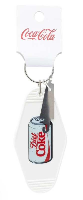 Diet Coke Can Needle Threader Keychain