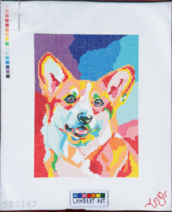 Lambert Art - Corgi Canvas
