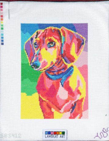 Lambert Art - Dachshund Canvas