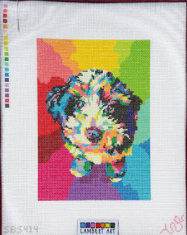 Lambert Art - Doodle Puppy Canvas