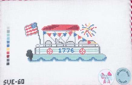Bathtub Needlepointing Canvas