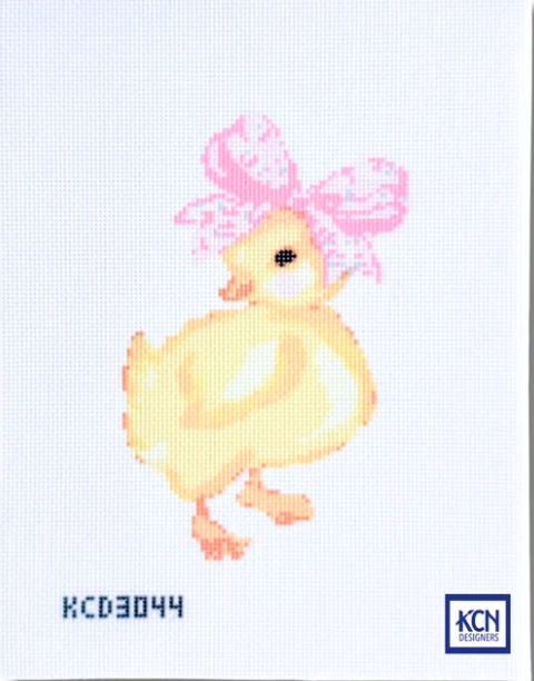 Duck With Bow  Canvas