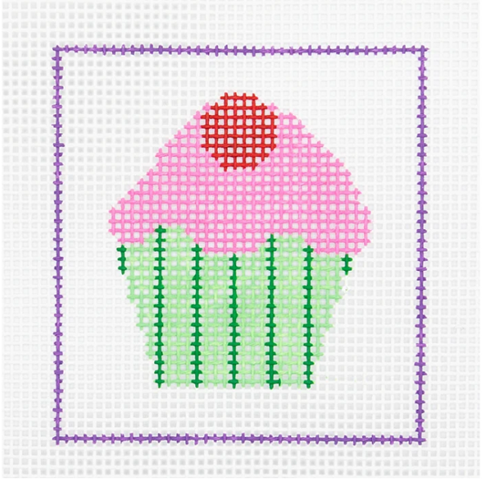 DeElda Cupcake Kit - Beginners Needlepoint Kit