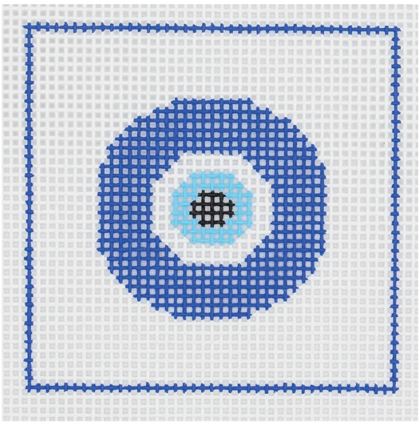 DeElda Evil Eye Kit - Beginners Needlepoint Kit