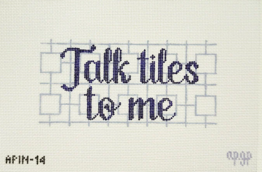 Talk Tiles to Me Insert