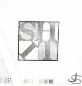 SHIT Bag Charm Mini- Greyscale