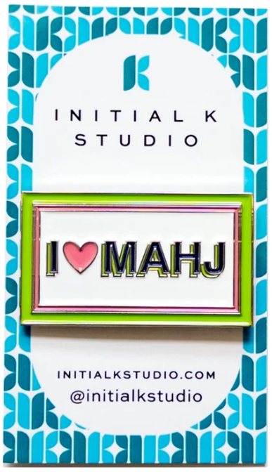 I Heart Mahj Needle Minder