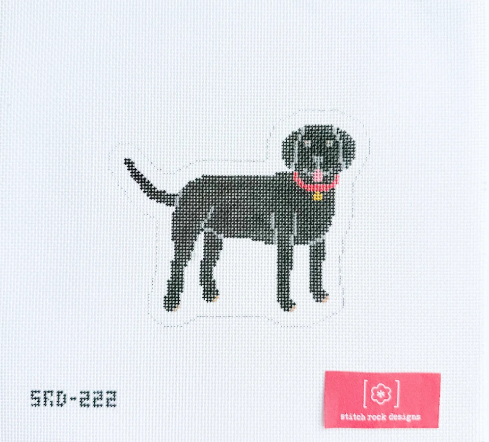 Black Labrador Canvas