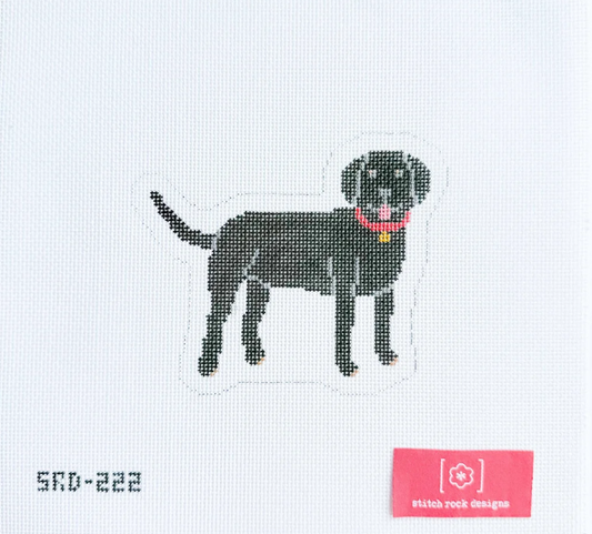 Black Labrador Canvas