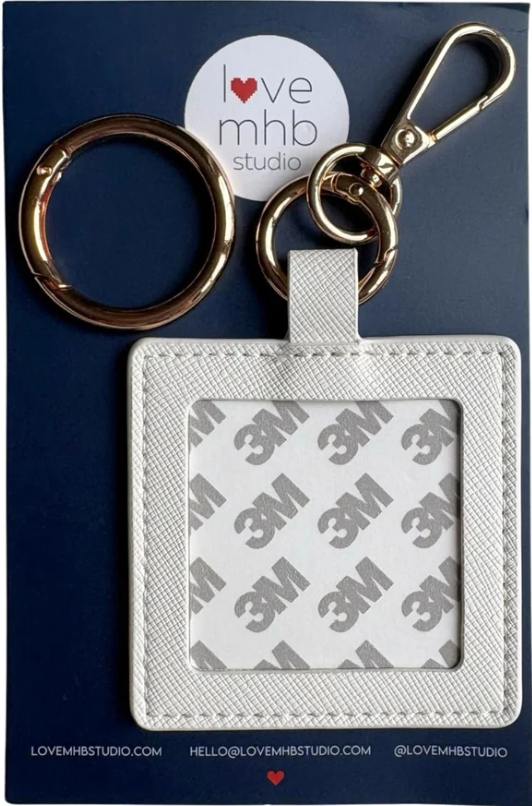 2" Square Self Finishing Bag Tag