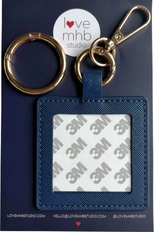 2" Square Self Finishing Bag Tag