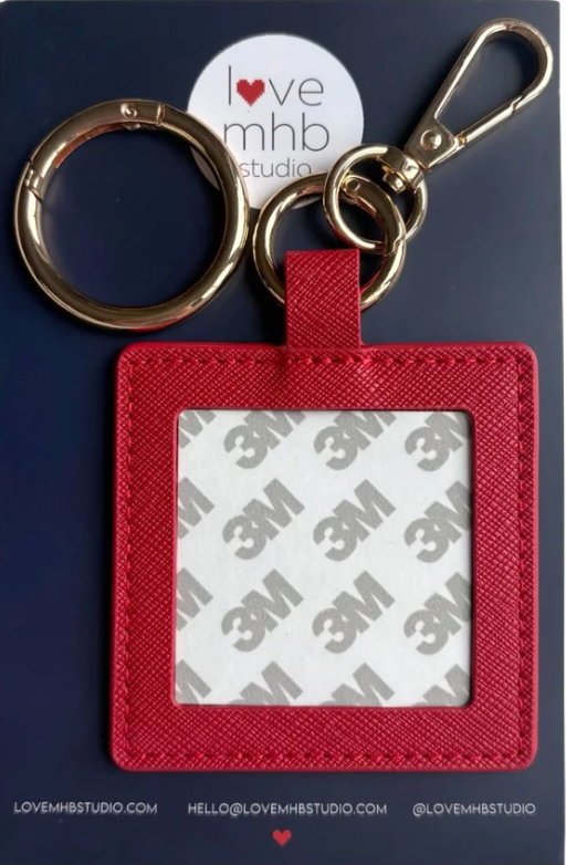 2" Square Self Finishing Bag Tag