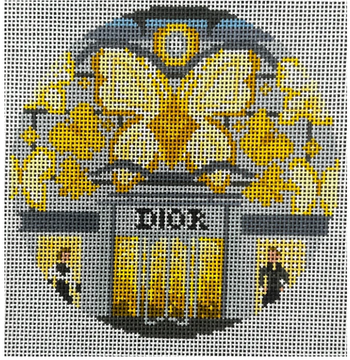Dior Round Canvas