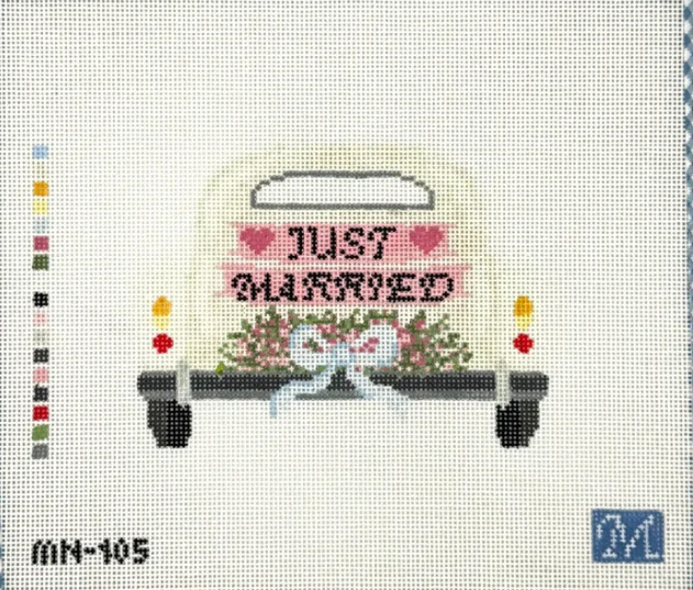 Just Married Canvas