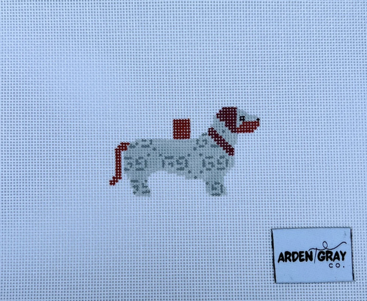 Grey Gucci Dog