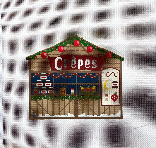 European Christmas Market Crepes Stall