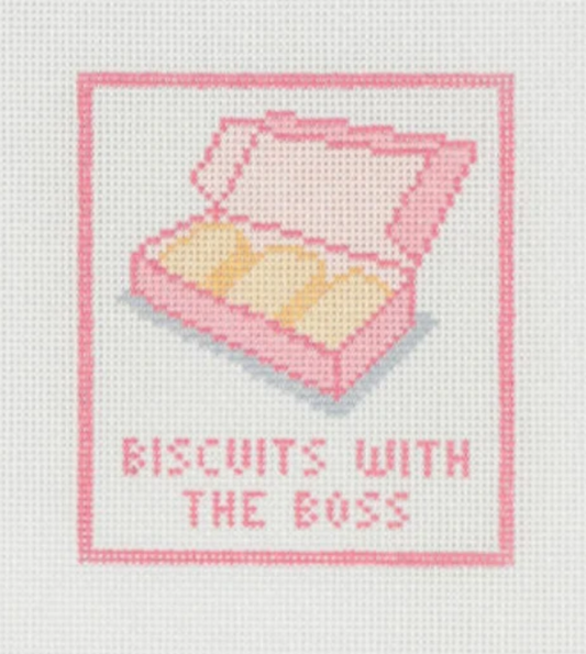 Biscuits With The Boss Canvas