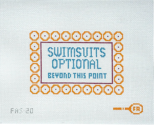 Swimsuits Optional Beyond This Point