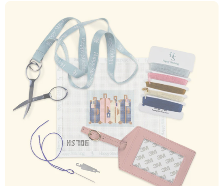 Symphony of Suitcases Luggage Tag Kit