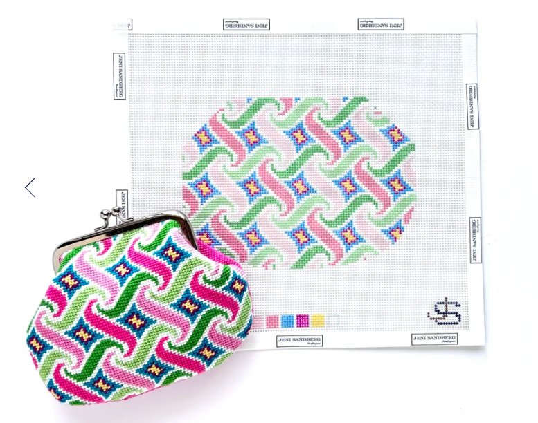 Swirl Kiss Lock Canvas