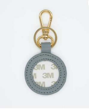 Leather Key Fob - Round