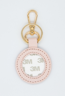 Leather Key Fob - Round