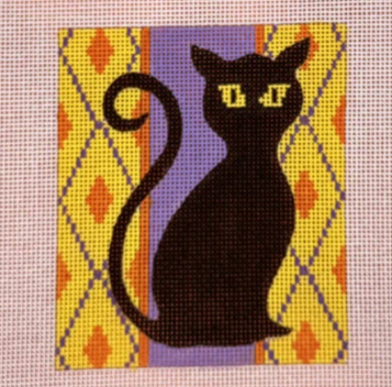 Bat with Stitch Guide Canvas
