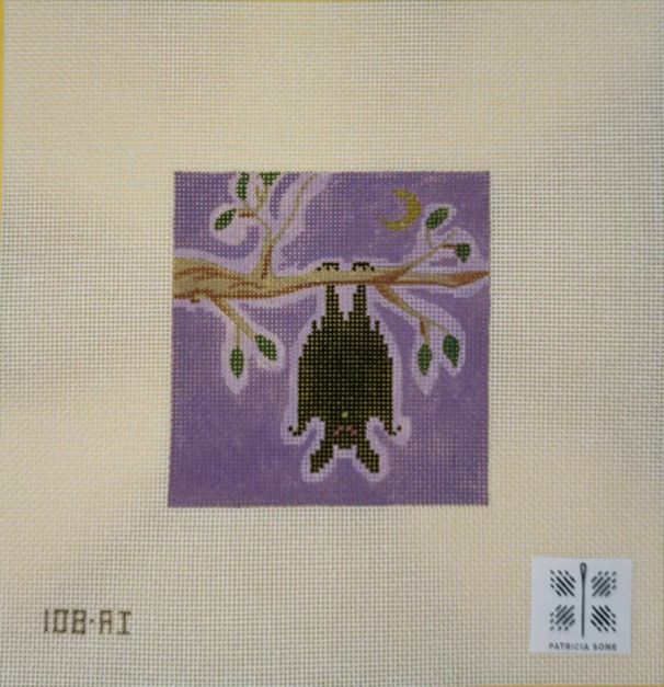 Owl with Stitch Guide Canvas