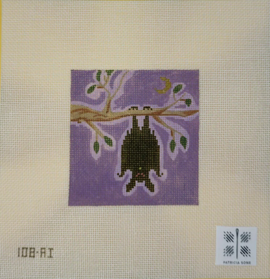 Owl with Stitch Guide Canvas