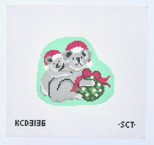 Holiday Lemur Canvas