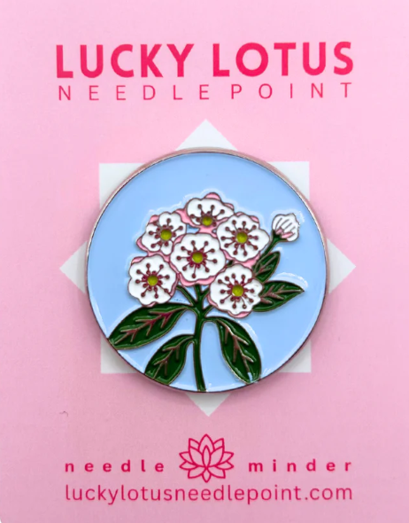 Flowers of America - Mountain Laurel Needle Minder