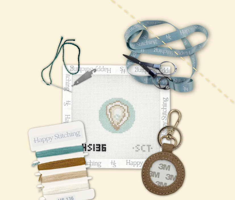 Flower Funds Wallet Needlepoint Kit Kit