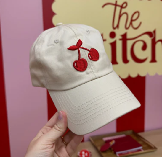 Cherry Baseball Hat