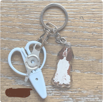 Notion Key Chain - Dogs and Cats