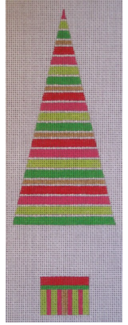 Striped Tree Topiary