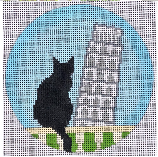 Pisa Cat Travel Round