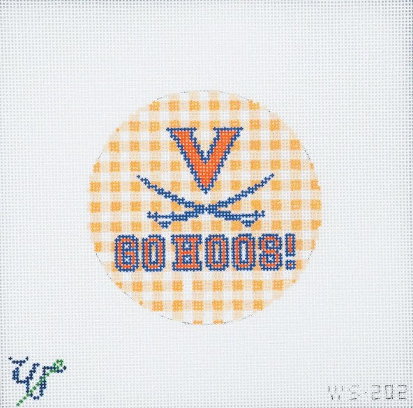 University of Virginia (UVA) Round Canvas