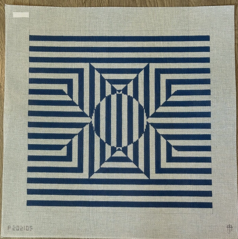 X and O Square Pillow