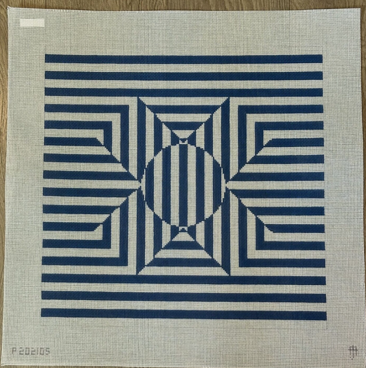 X and O Square Pillow