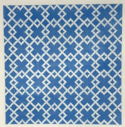 Blue and White Pillow - Trunk Show