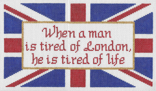 Tired of London Pillow - Trunk Show