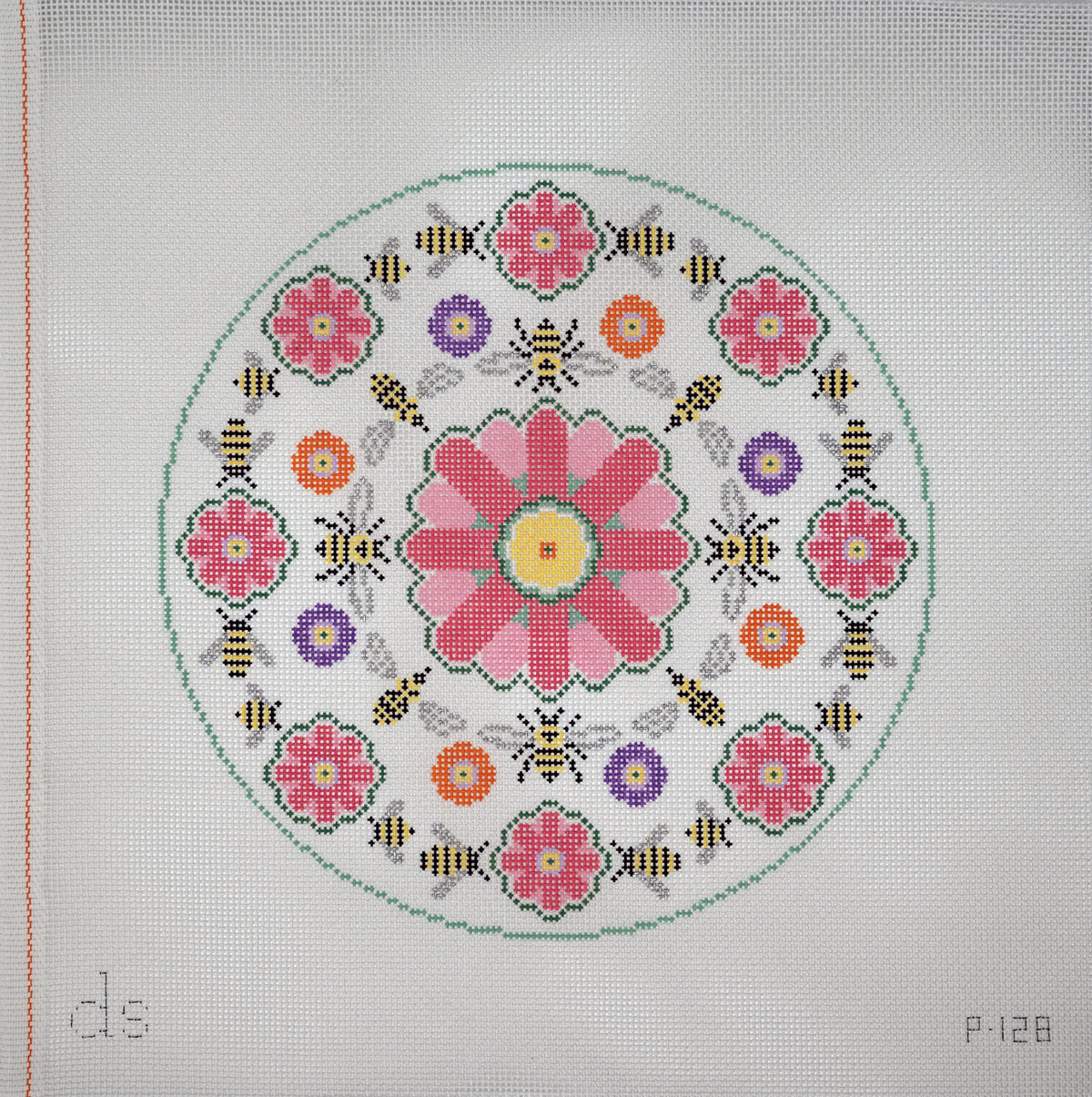 Flowers & Bees Pillow - Trunk Show