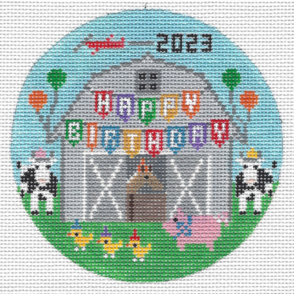 Birthday Barn Round - Trunk Show