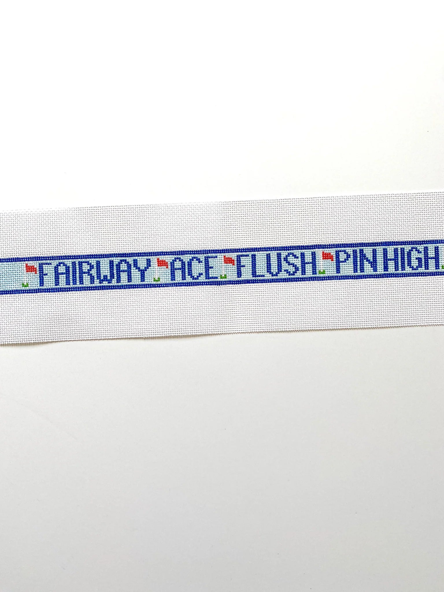 Golf Terms Belt - The Optimist Canvas
