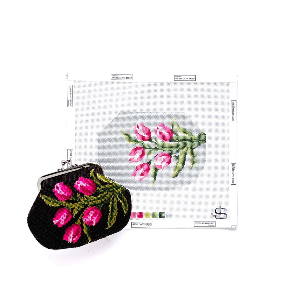 Tulips Kiss Lock Bag