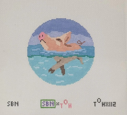 Baby Sleeping Sign Canvas